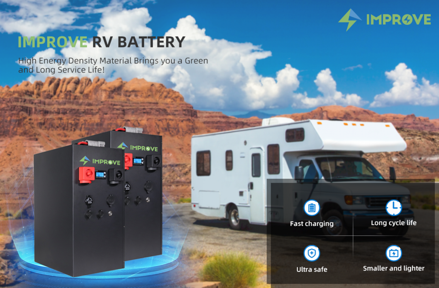 IMPROVE RV LiFePO4 BatterY