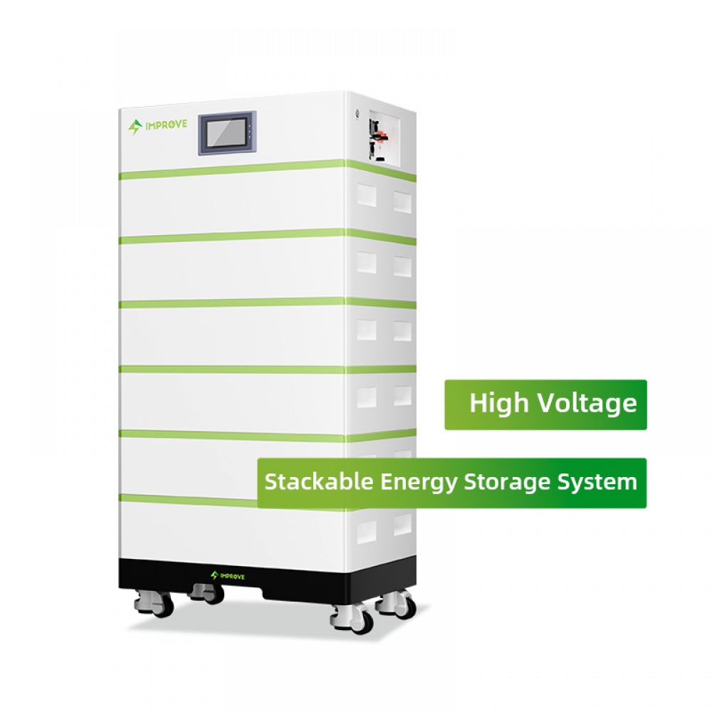 IMPROVE BATTERY -- Stackable High Voltage Energy Storage System