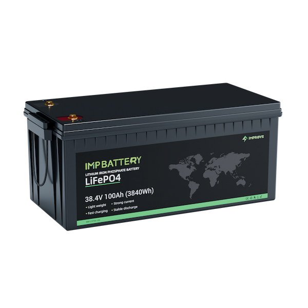 38.4V LiFePO4 Batteries | IMPROVE BATTERY